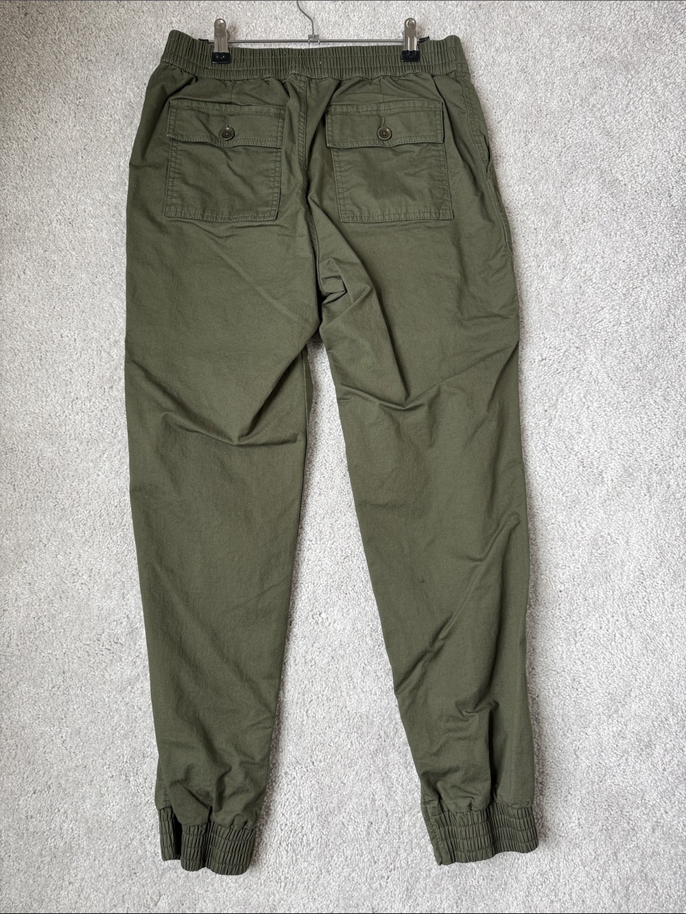 Pact Olive Cargo Jogger Pants with Ankle Zips - Picture 3 of 3